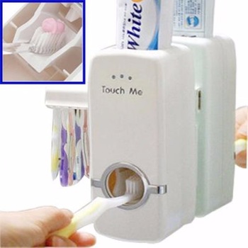 Automatic Toothpaste Dispener with free Toothbrush Holder