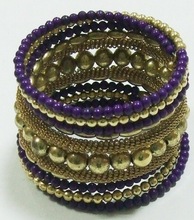 Womans Beaded Cuff
