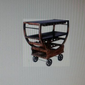 Khushi bar stool trolley, Style : Antique