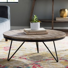 Living Room Coffee Table, Color : Brown