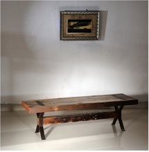 Wooden handmade coffee table