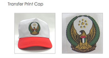 Cotton Caps with Heat Transfer Printing