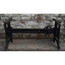 Cast iron adjustable crank table base