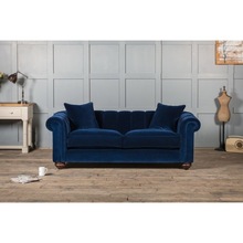 Chesterfield style two setaer velvet sofa