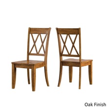 Solid wooden dining chair, Color : Optional