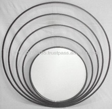 IRON Decorative Round Mirror, for Wall