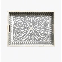 MARWAR EXPORTS Decorative Bone Inlay Tray