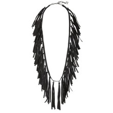 Leather tassel necklace, Occasion : Party, Wedding