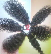 Remy hair, Style : Kinky Curl