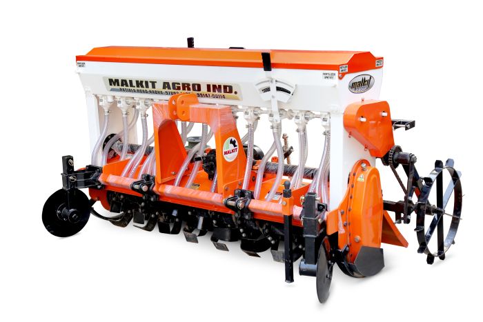 Manual Malkit Roto Seed Drill, for Agricultural Use, Feature : Fine Finished, Hard Structure, Long Life