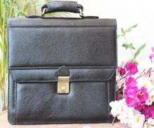Goat Leather Office And Laptop Bags