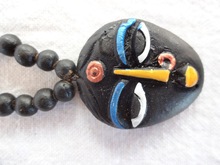 Handmade Black Face Terracotta Handicraft