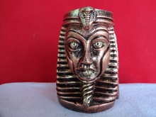 Terracotta clay Mummy Pen Stand