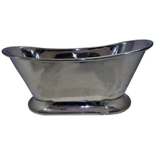 Nickel Plated Copper Bathtub