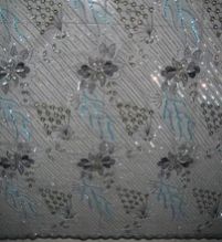 BIGGEST RAW SILK WEDDING STONE GEORGES