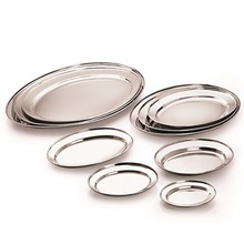 Metal Steel Oval Platter, Feature : Eco-Friendly, Stocked