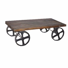  wood Flatbed Trolley, for Industrial