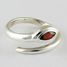 Natural Gemstone Garnet Ring, Gender : Men's, Unisex, Women's