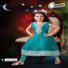 100% Cotton Girls embroidered fashion dress, Feature : Washable