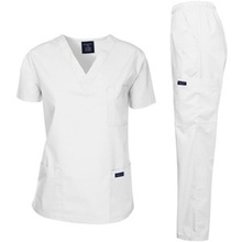 100% Cotton Hospital staff wear Uniform, Size : Custom Sizes
