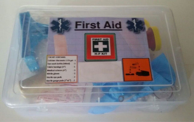 EMERGENCY FIRST AID KIT