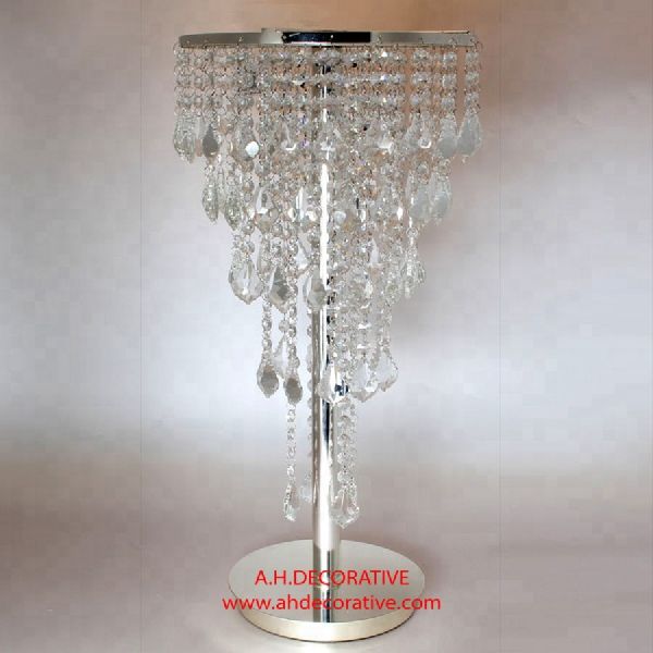 Metal Crystal Table Chandelier, for Weddings