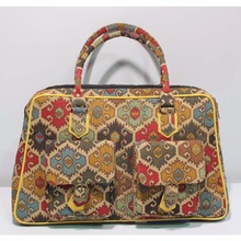  Ladies Jute Handbags, Color : Multi