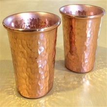 COPPER HAMMERED CUP, Capacity : 300/ML 10 Oz