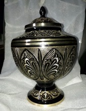 Decorative metal urns, for Pet, Style : European Style
