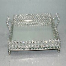 Iron CRYSTAL SERVING TRAY