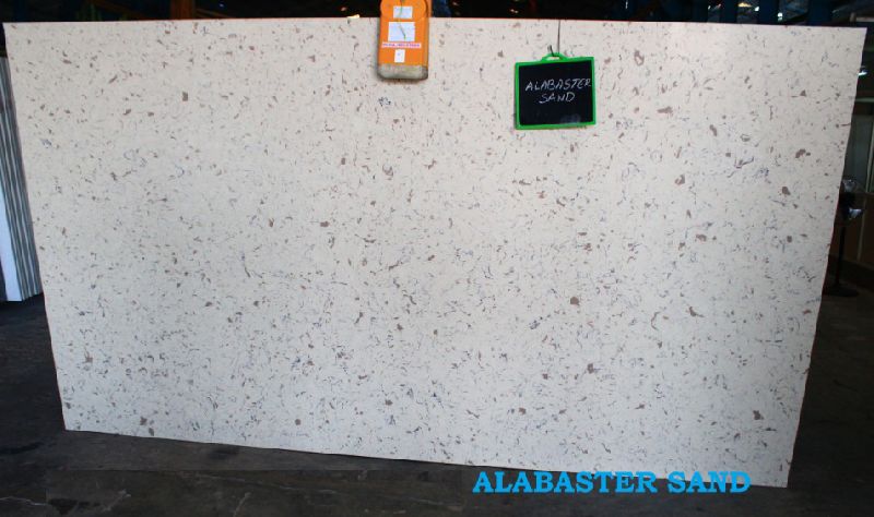 Alabaster Sand Quartz Slab