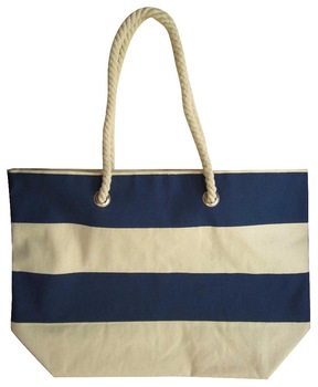 Cotton Fabric Canvas Beach Bag