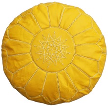 Genuine Leather Footstools pouf