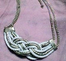 Knotted Rope Necklace