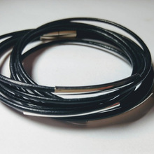 SNH Leather Wrap Bracelet