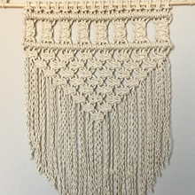 SNH COTTON macrame boho wall hanging, for Home Decorations.Gifts, Color : CUSTOMIZE