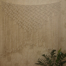 Macrame curtain