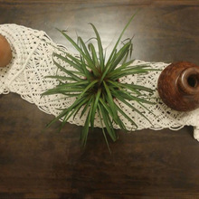 Macrame table runner