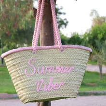 Moroccan basket handmade, Color : Multi