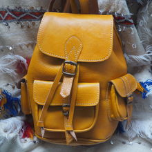 Moroccan Leather Backpack, Style : Crossbody Bag