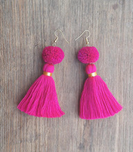 S.N.HANDICRAFTS Alloy Metal Pom pom earrings, Occasion : Anniversary, Engagement, Gift, Party, Wedding
