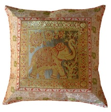 Indian Ethnic Cushion Covers Beautiful Sofa Pillow Cases Handmade Wholesale