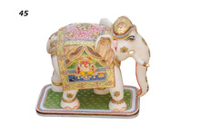 Custom Made Wood soap stone elephant