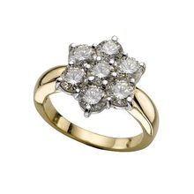 EXCELLENT WEDDING GOLD RING, Main Stone : Diamond