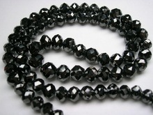loose black diamonds beads