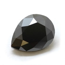 Pear Black Diamonds