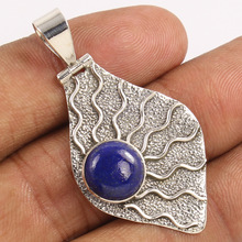 Sunrise Jewellers LAPIS LAZULI Gems pendant, Color : Blue
