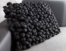 SGE Rectangle Cotton Shaggy Cushions, for Decorative, Home, Hotel, Sofa, Style : Plain