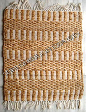 Jute Hand Loom Rugs, for Decorative, Home, Hotel, Outdoor, Indoor, Size : Customized Size