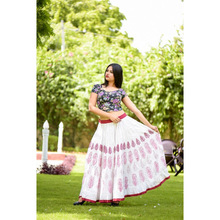 SR Exports 100% Cotton long skirt, Age Group : Adults
